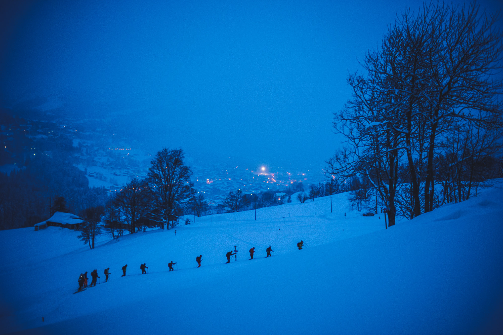 La nuit tombe sur la Belle Montée ©Marc Daviet/CTC