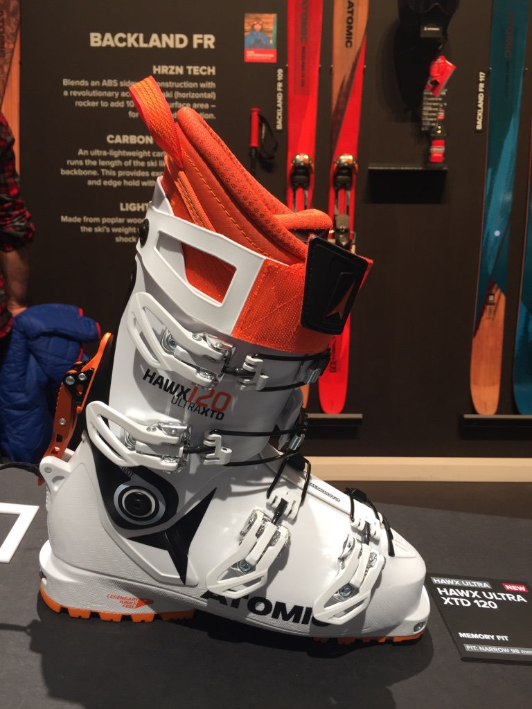 La nouvelle chaussure freerando d'Atomic, la Hawx 120 ultra XTD. 1420g et de vraies capacités d'alpine à la descente