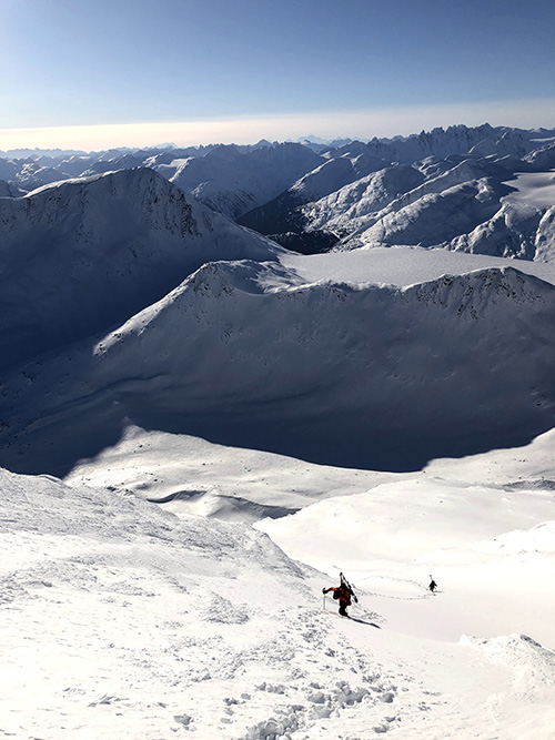 Yukon Canada ski randonnée