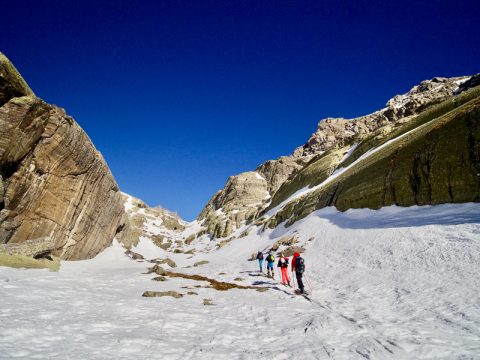 Au milieu de la vallée des Merveilles